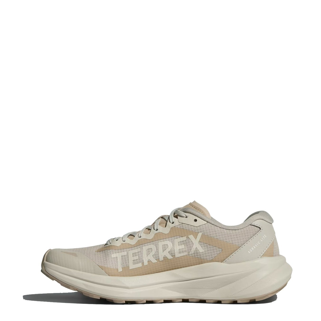 Adidas Terrex Womens Agravic Lite Trainer Beige / Trace Khaki - pam pam 