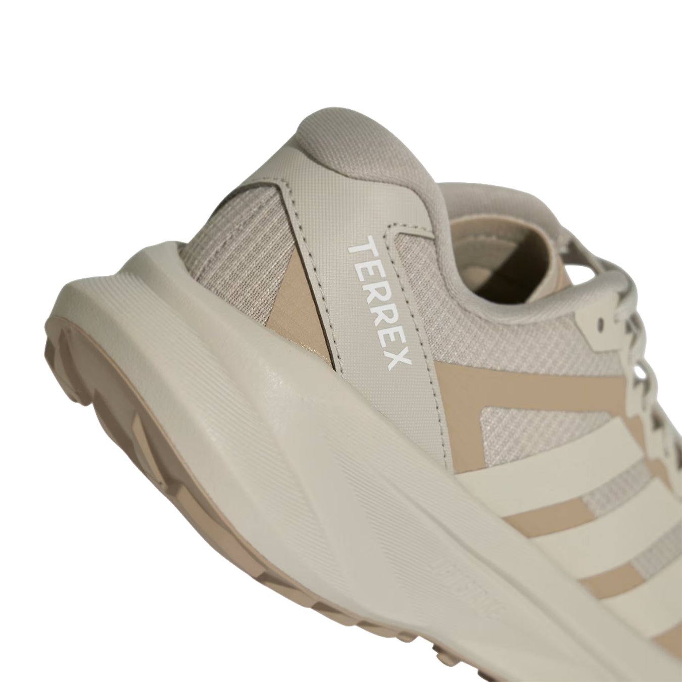 Adidas Terrex Womens Agravic Lite Trainer Beige / Trace Khaki - pam pam 