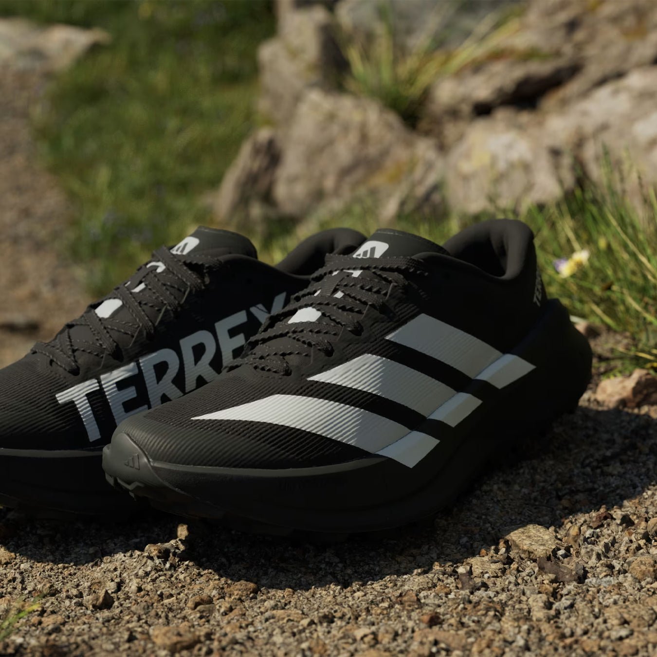 Adidas Terrex Womens Agravic SL Trail Running Shoes Core Black / Grey Two / Core Black