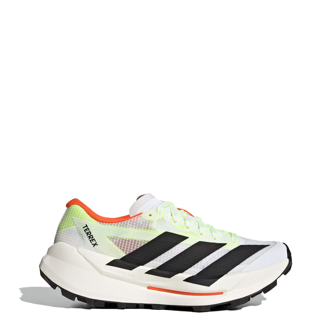 Adidas Terrex Womens Agravic TT Trail Running Shoe Cloud White / Core Black / Impact Orange - pam pam 
