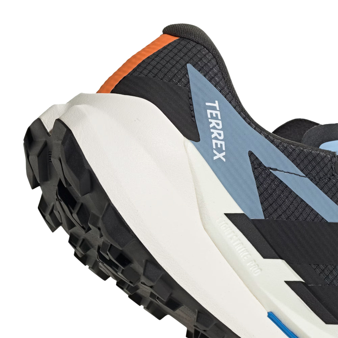 Adidas Terrex Womens Agravic TT Trail Running Shoe Core Black / Core Black / Ray Blue - pam pam 