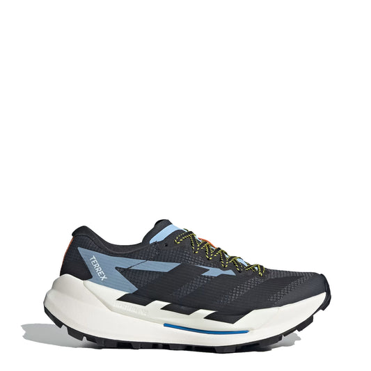 Adidas Terrex Womens Agravic TT Trail Running Shoe Core Black / Core Black / Ray Blue - pam pam