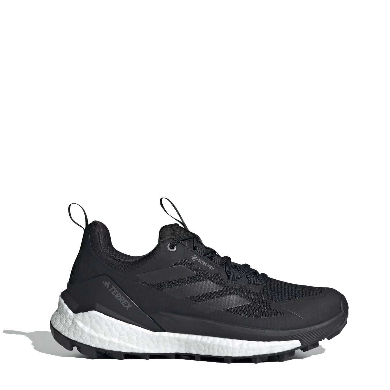 Adidas Terrex Womens Free Hiker 2.0 Low Gore-Tex Hiking Shoes Core Black / Core Black / Grey Four