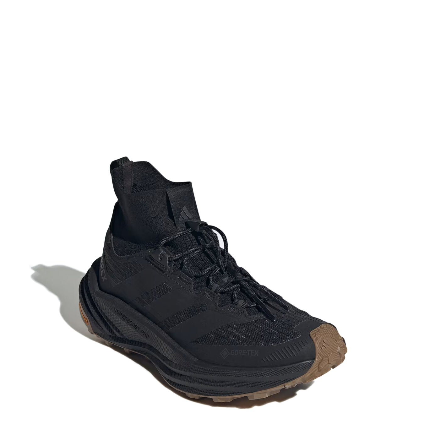 Adidas Terrex Womens Freehiker 3 Ultra Gore-Tex Shoe Core Black / Core Black / Brown Oxide