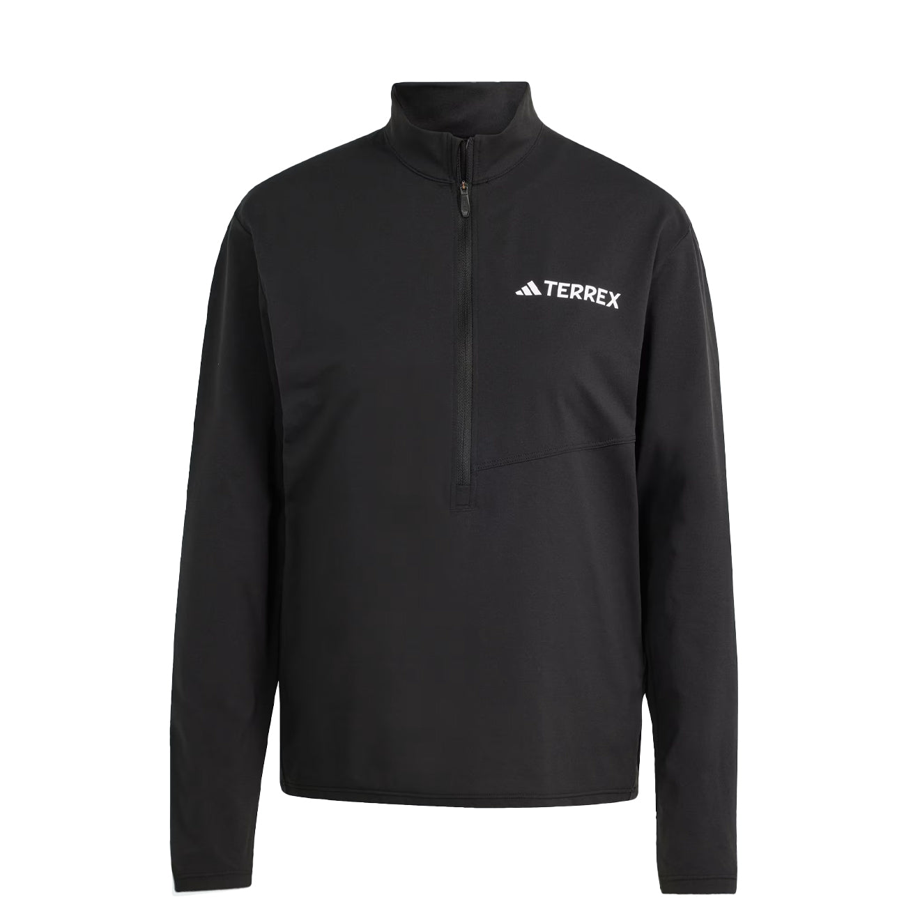 Adidas Terrex Womens Multi Climacool 1/2 Zip Long Sleeve Long-Sleeve Top Black - pam pam 