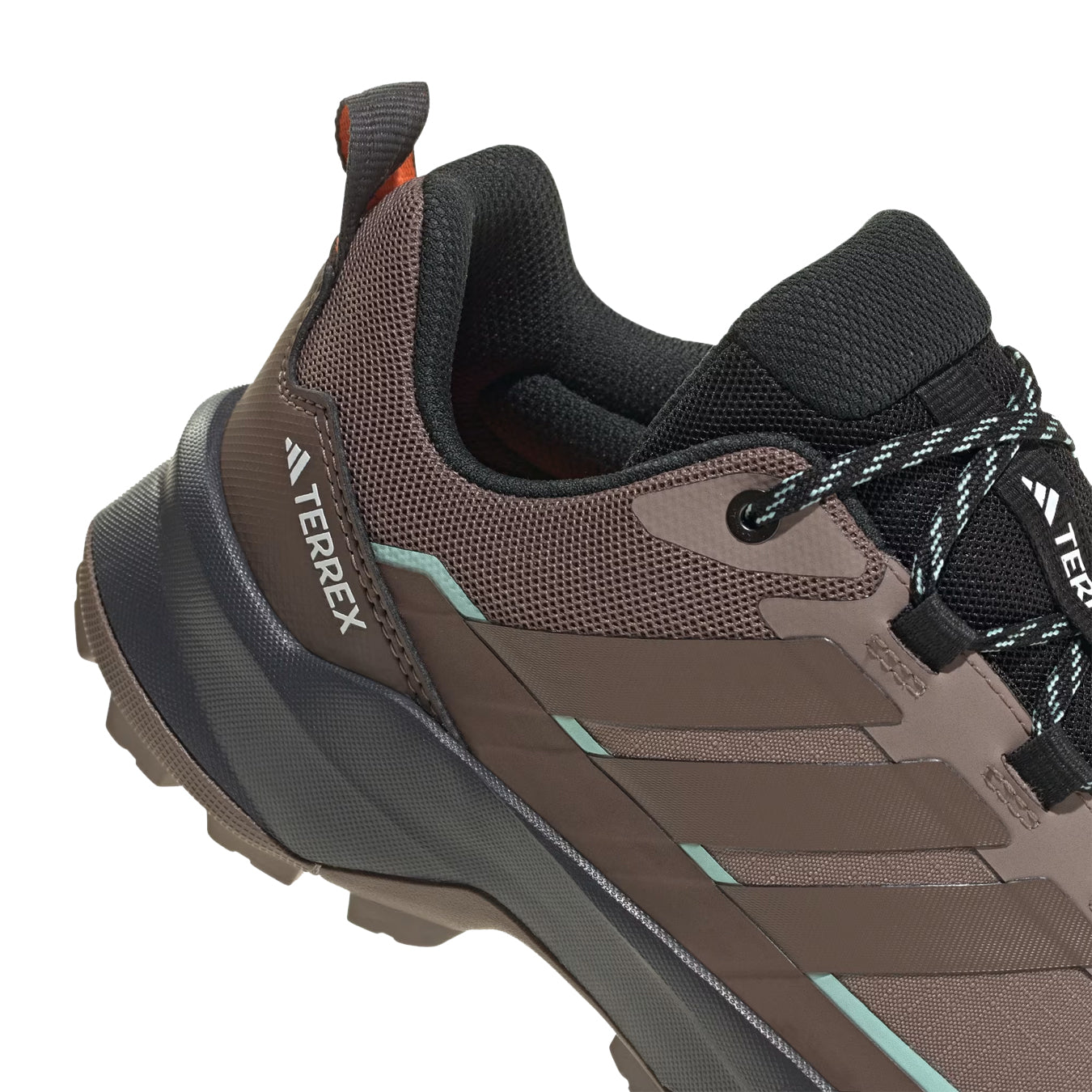 Adidas Terrex Womens Skychaser AX5 GoreTex Hiking Shoe Trace Brown / Earth Strata / Semi Impact Orange - pam pam 