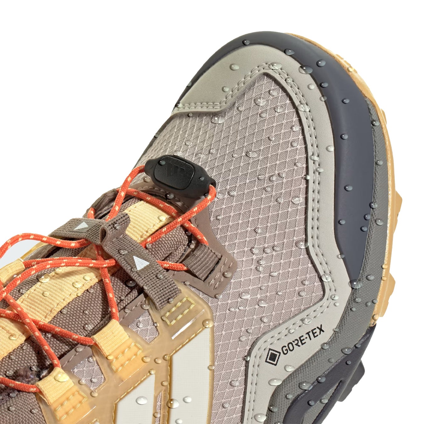 Adidas Terrex Womens Skychaser Gore-Tex Hiking Shoe Wonder Taupe / Off White / Ice Tangerine - pam pam 