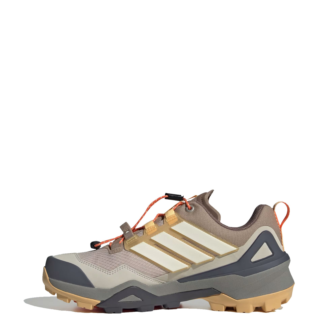 Adidas Terrex Womens Skychaser Gore-Tex Hiking Shoe Wonder Taupe / Off White / Ice Tangerine - pam pam 