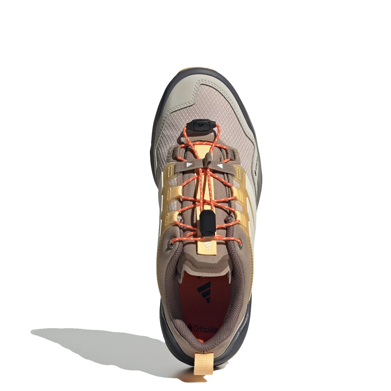 Adidas Terrex Womens Skychaser Gore-Tex Hiking Shoe Wonder Taupe / Off White / Ice Tangerine - pam pam 