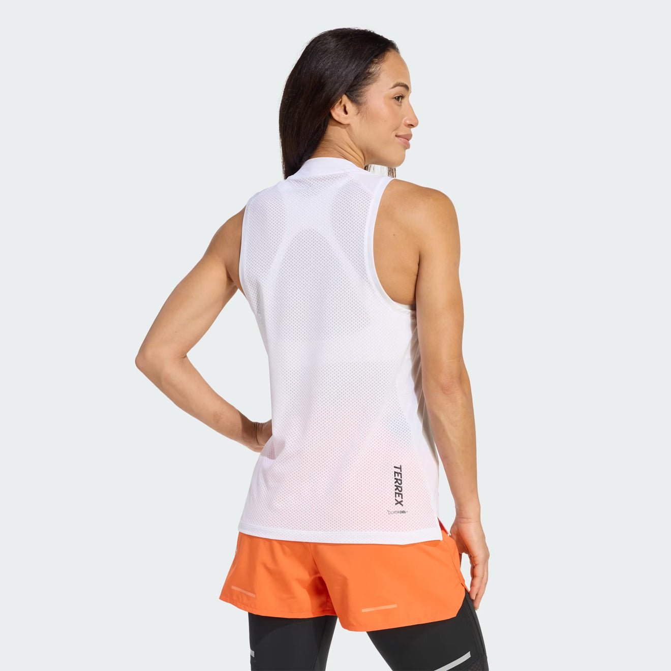 Adidas Terrex Womens Xperior ClimaCool Tank Top White - pam pam 