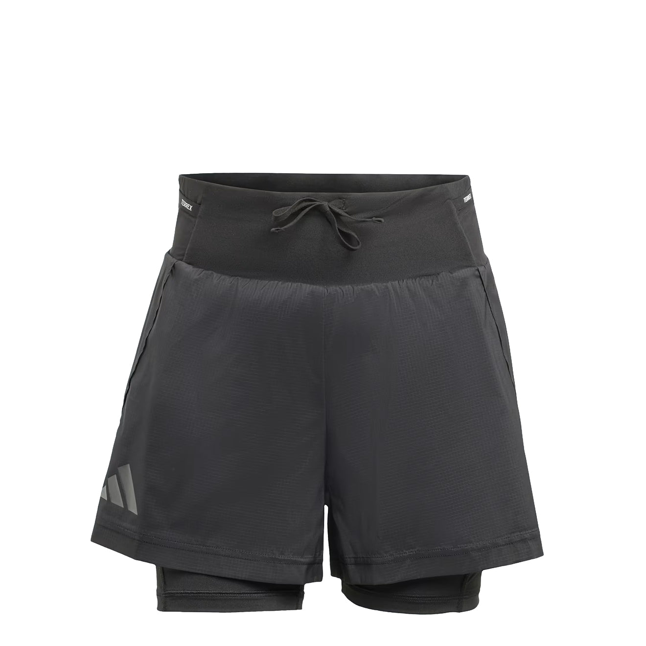 Adidas Terrex Womens Xploric 2 in 1 Shorts Black - pam pam 