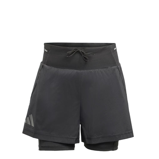 Adidas Terrex Womens Xploric 2 in 1 Shorts Black - pam pam