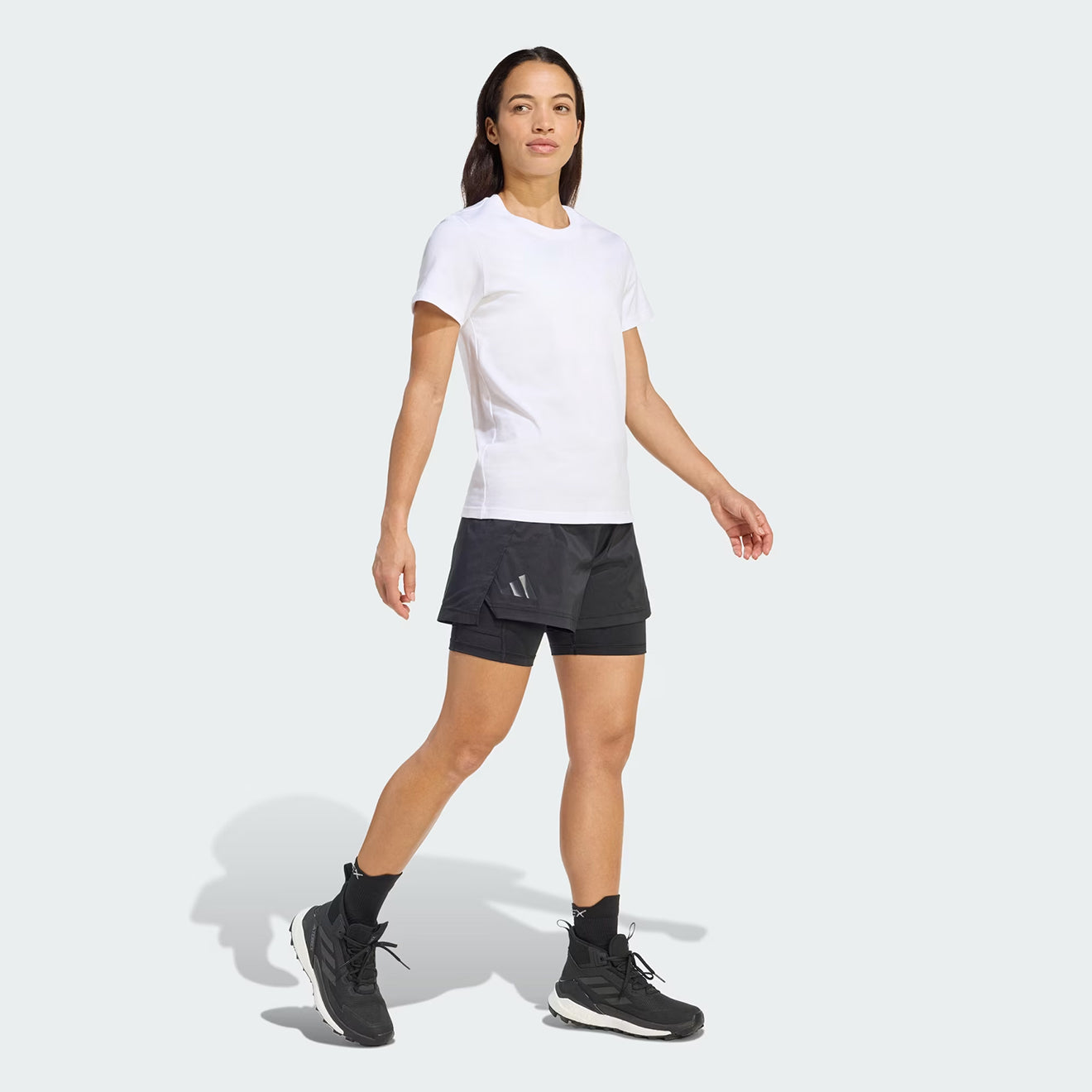 Adidas Terrex Womens Xploric 2 in 1 Shorts Black - pam pam 