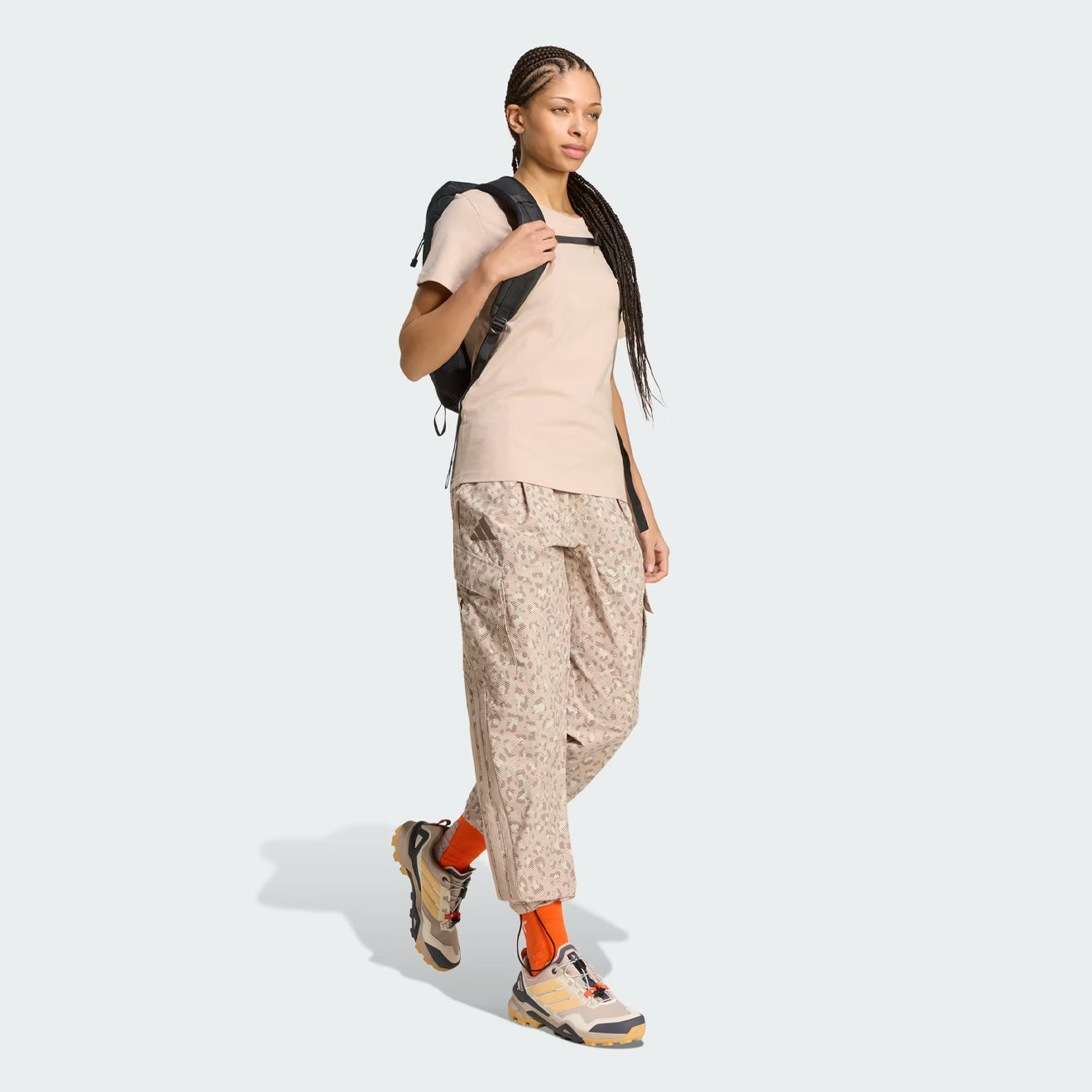 Adidas Terrex Womens Xploric Clima365 Cargo Tracksuit Bottoms Beige / Wonder Taupe / Trace Brown - pam pam 