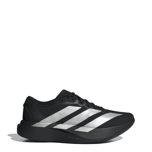Adidas Womens Adizero Evo SL Woven Trainers�Core Black / Silver Metallic / Carbon