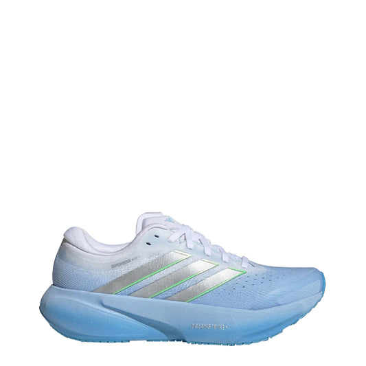Adidas Womens Supernova Rise 3 Glow Blue / Silver Metallic / Footwear White