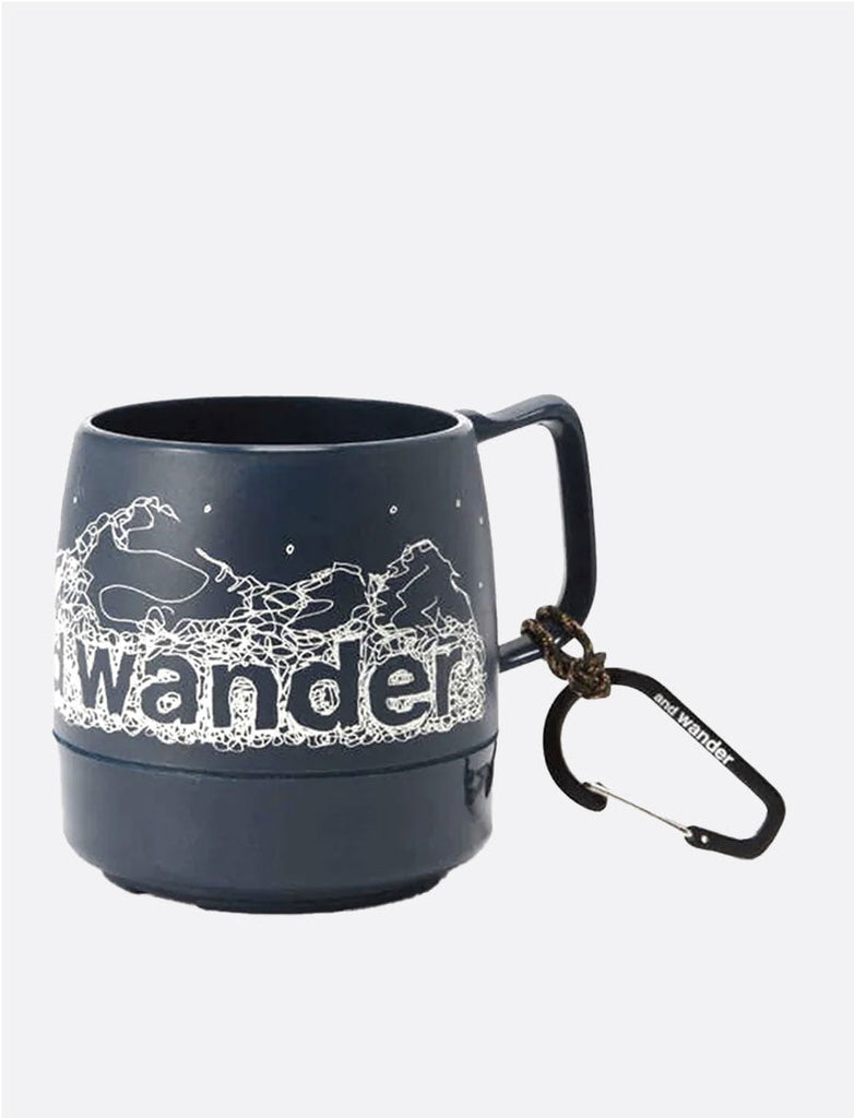 And Wander DINEX Mug Navy And Wander