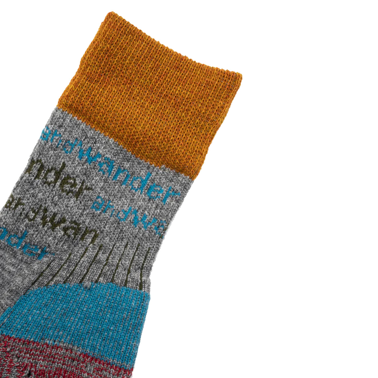 And Wander And Wander Wool Socks Light Grey