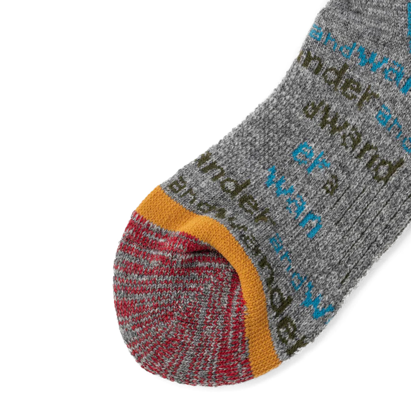 And Wander And Wander Wool Socks Light Grey