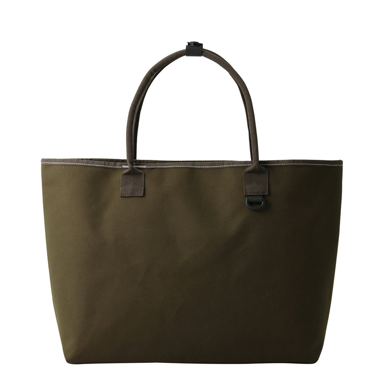 And Wander Pe/Co Tote Bag Dark Khaki