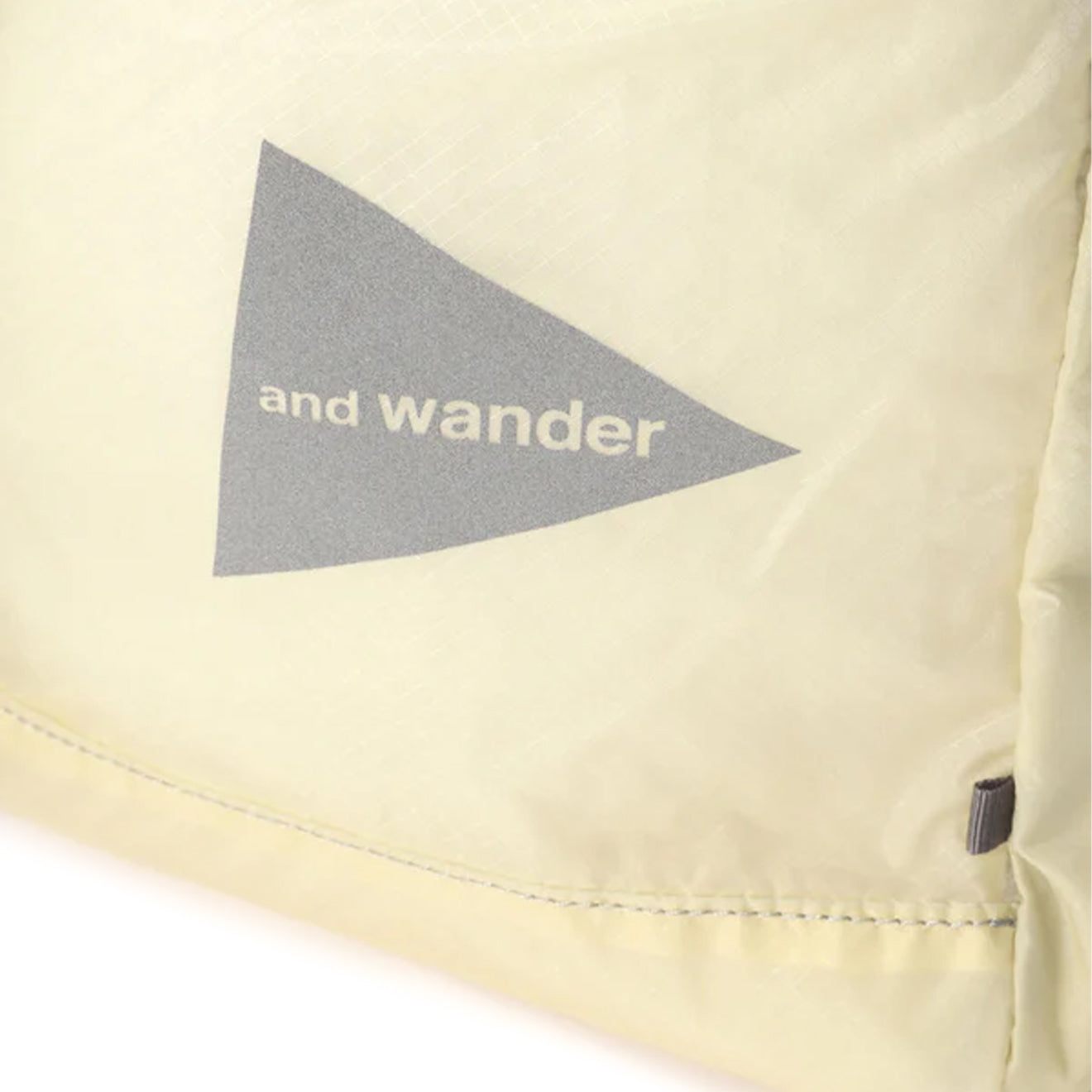 And Wander Sil Daypack Off White