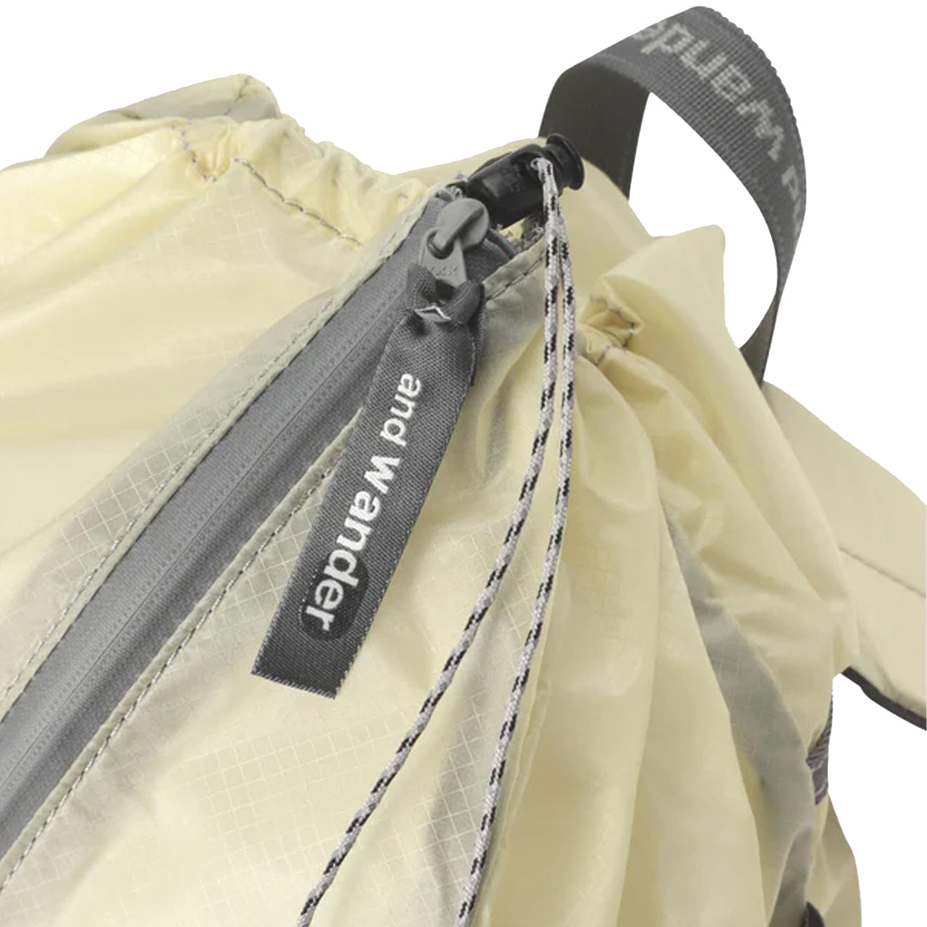 And Wander Sil Daypack Off White