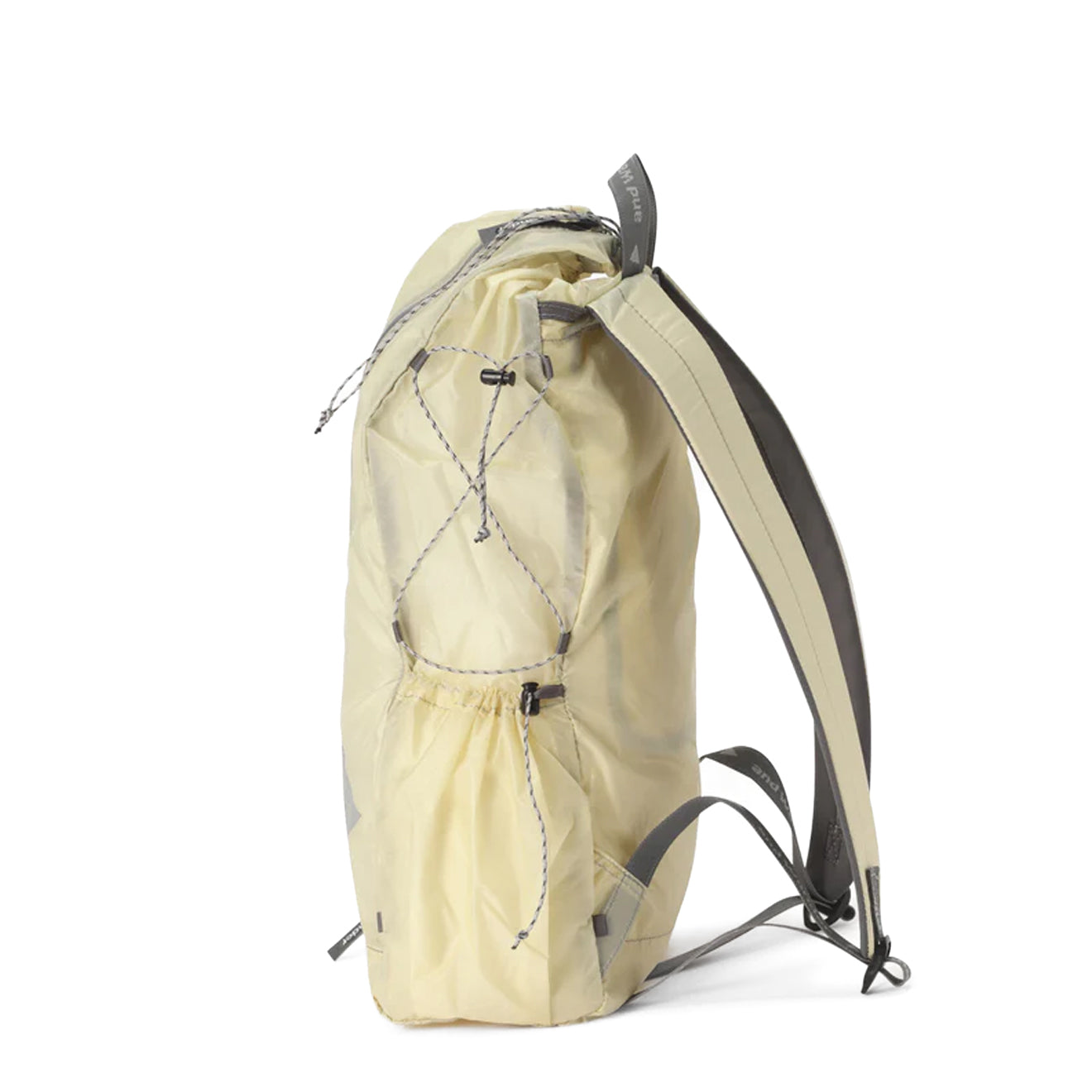 And Wander Sil Daypack Off White
