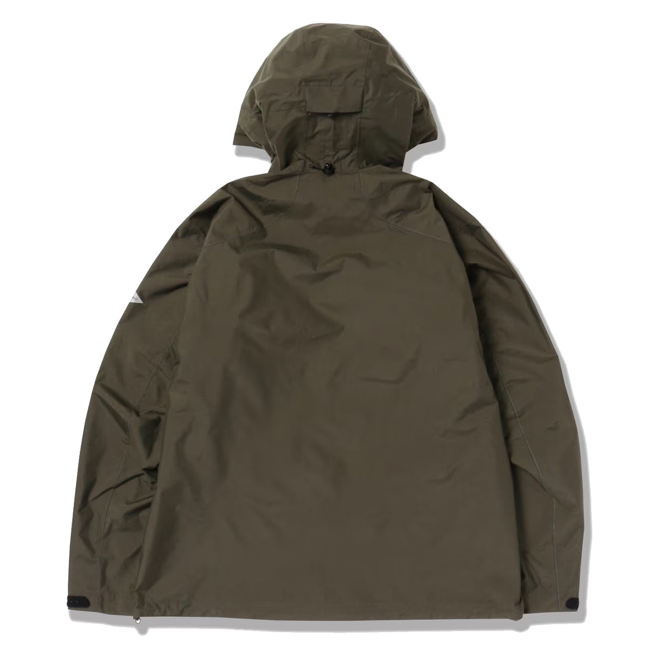 And Wander Womens 2.5L Hiker Rain Jacket Dark Khaki