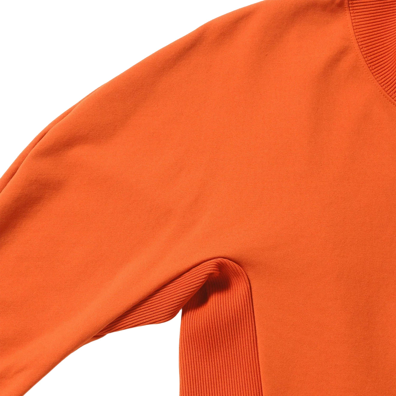 And Wander Womens Back Pile Zip Up Orange