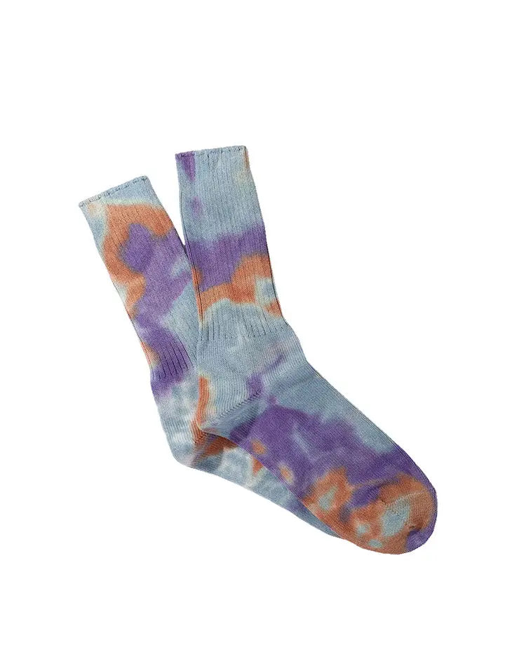 Anonymous Ism Tie Dye Crew Socks Brick Anonymous Ism