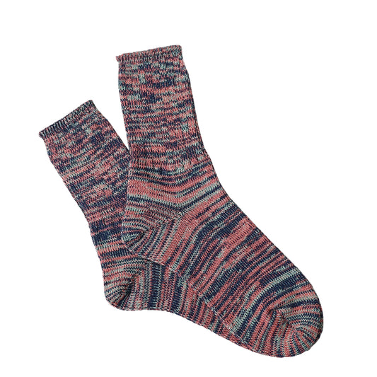 Anonymous Ism 3 Color Mix Half Socks Pink - pam pam