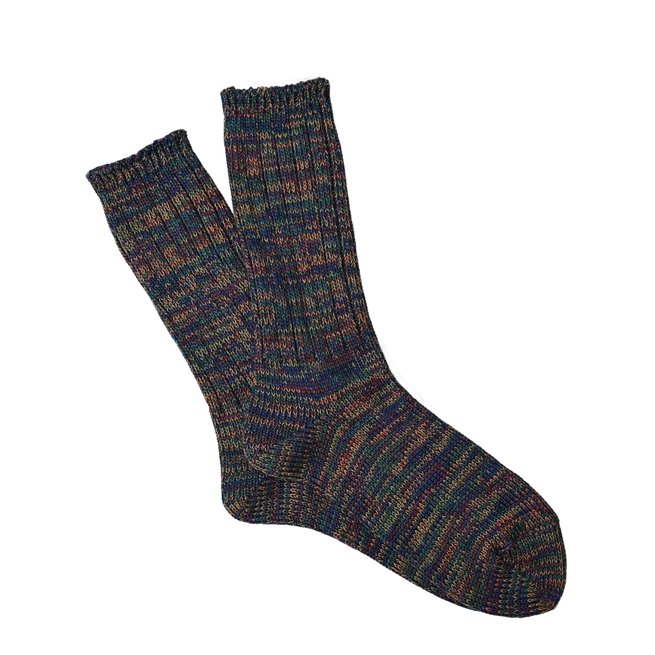 Anonymous Ism 5 Colour Mix Crew Socks Wine - pam pam 