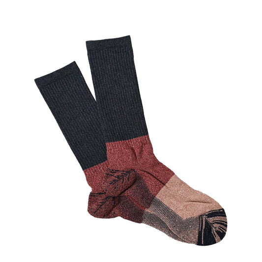 Anonymous Ism MOC Pile Crew Socks Ink Blue - pam pam