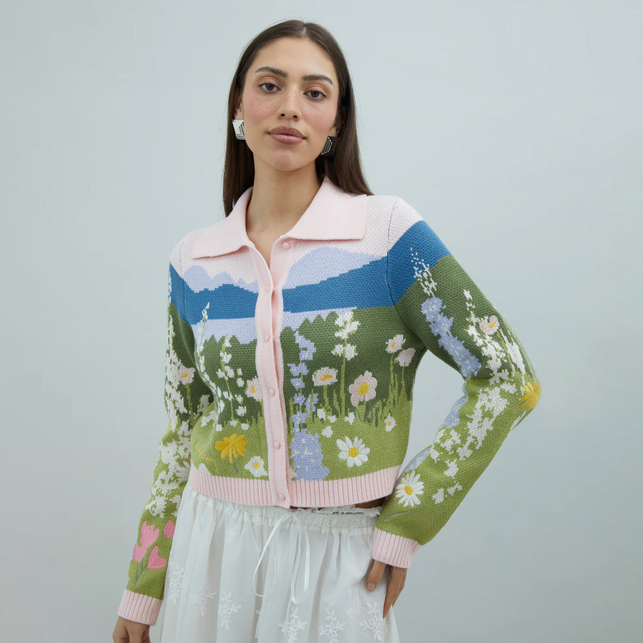 House of Sunny Sunset Blooms Tripper Blush - pam pam 