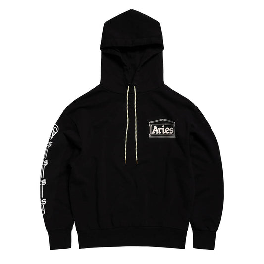 Aries Column Hoodie Black - pam pam