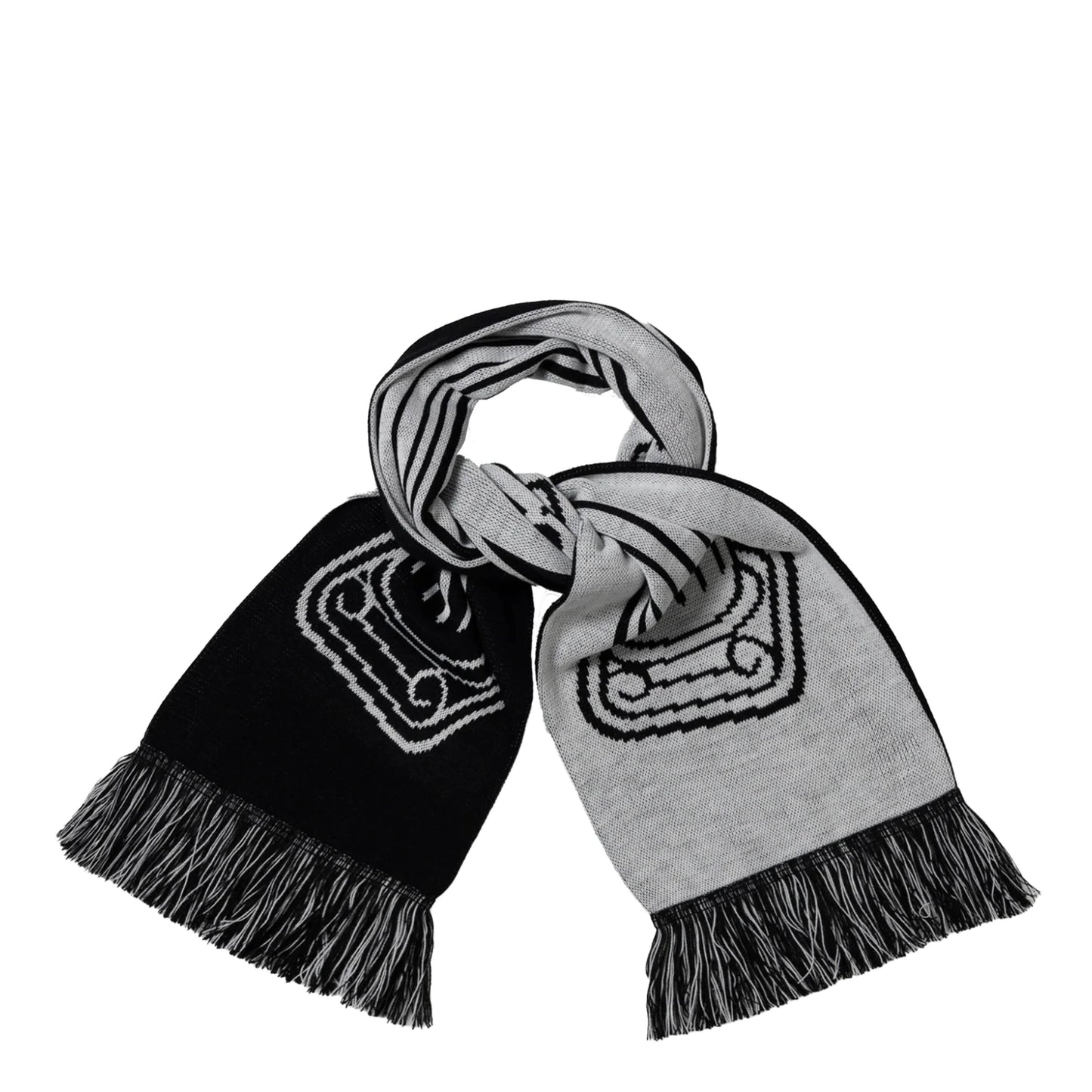 Aries Column Scarf Black - pam pam 