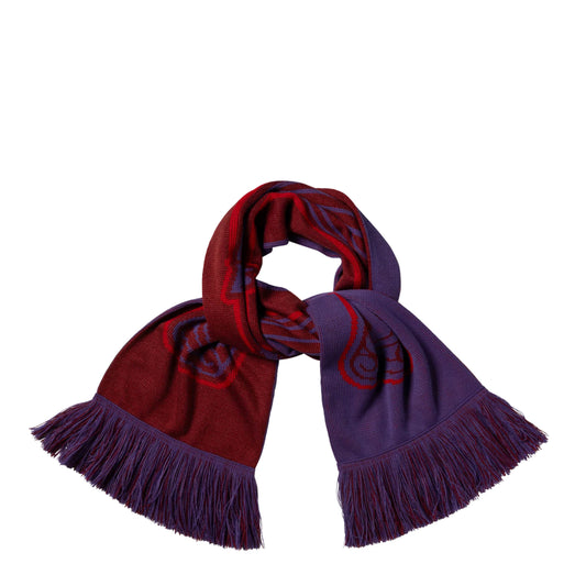 Aries Column Scarf Purple - pam pam