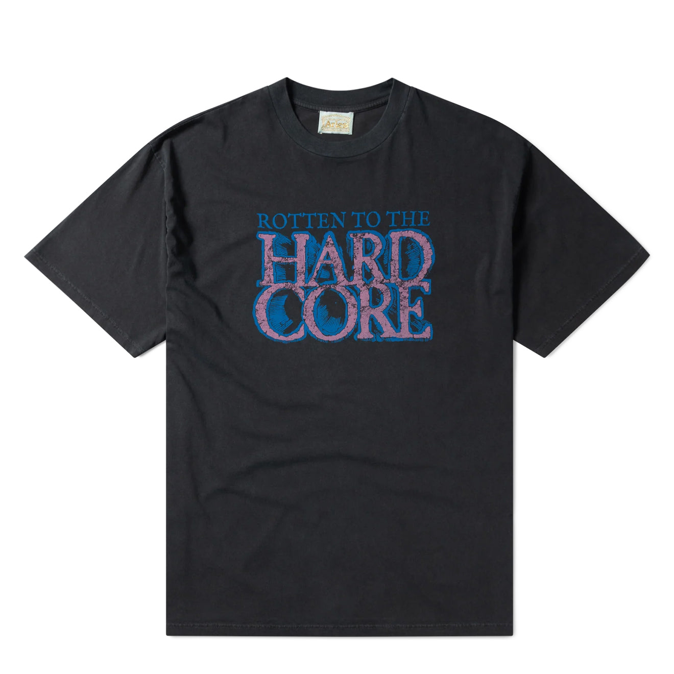 Aries Faded Hardcore S/S Tee Black