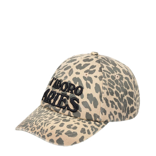 Aries J'Adoro Aries Leopard Cap Beige - pam pam