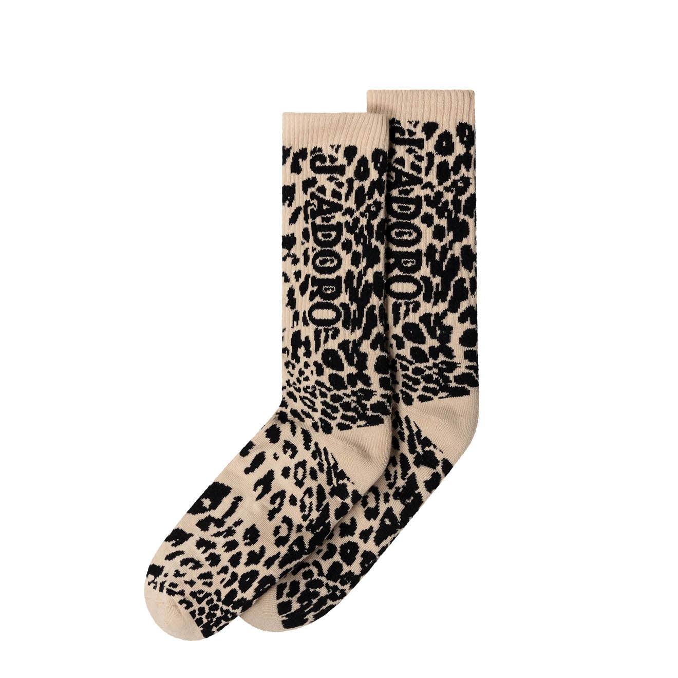 Aries J'adoro Aries Leopard Sock Beige - pam pam 
