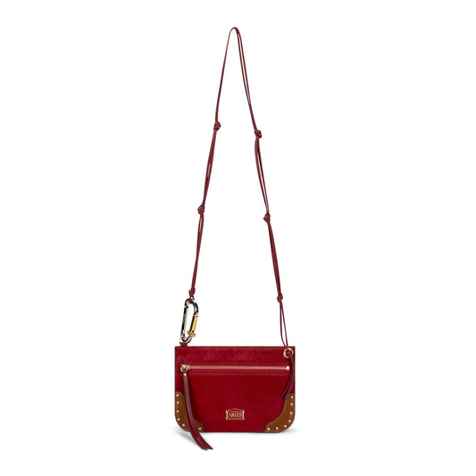 Aries Ponyskin Bobby Bag Red - pam pam