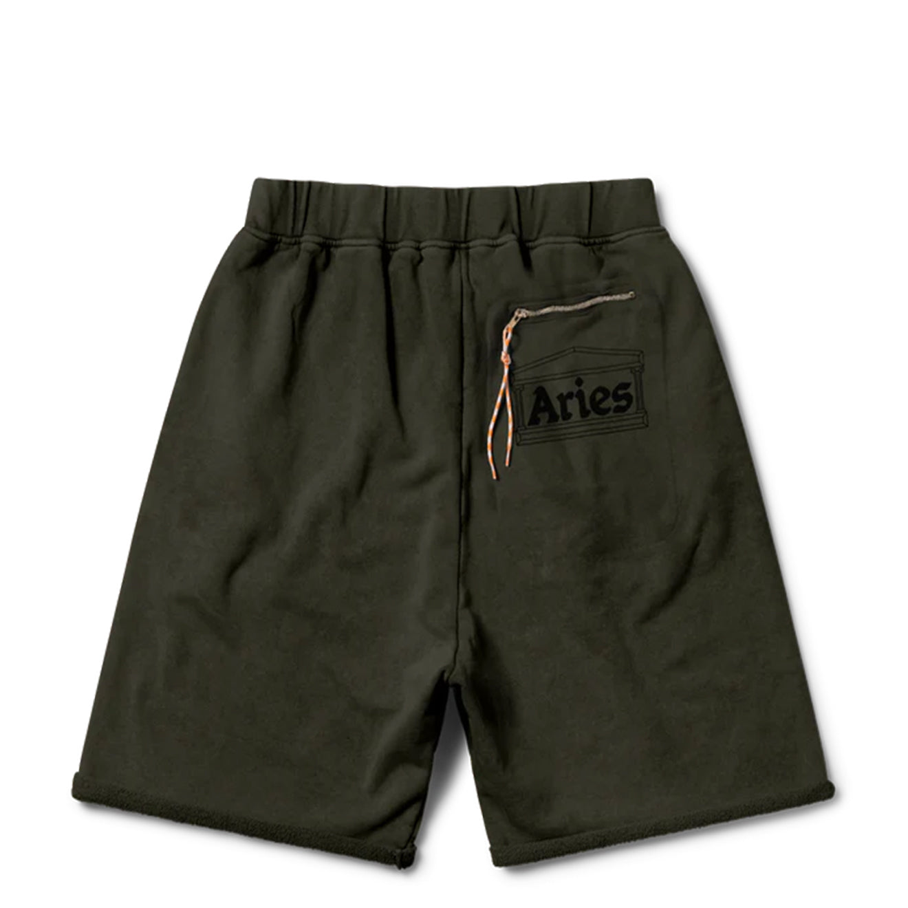 Aries Premium Aged Temple Sweatshort Olive