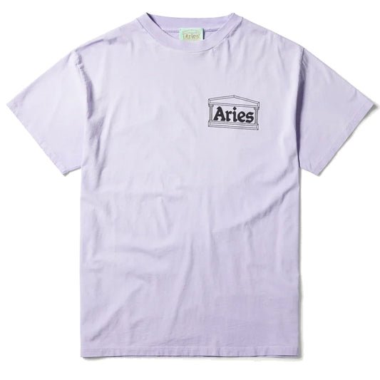 Aries Womens Sunbleached Temple SS Tee Purple