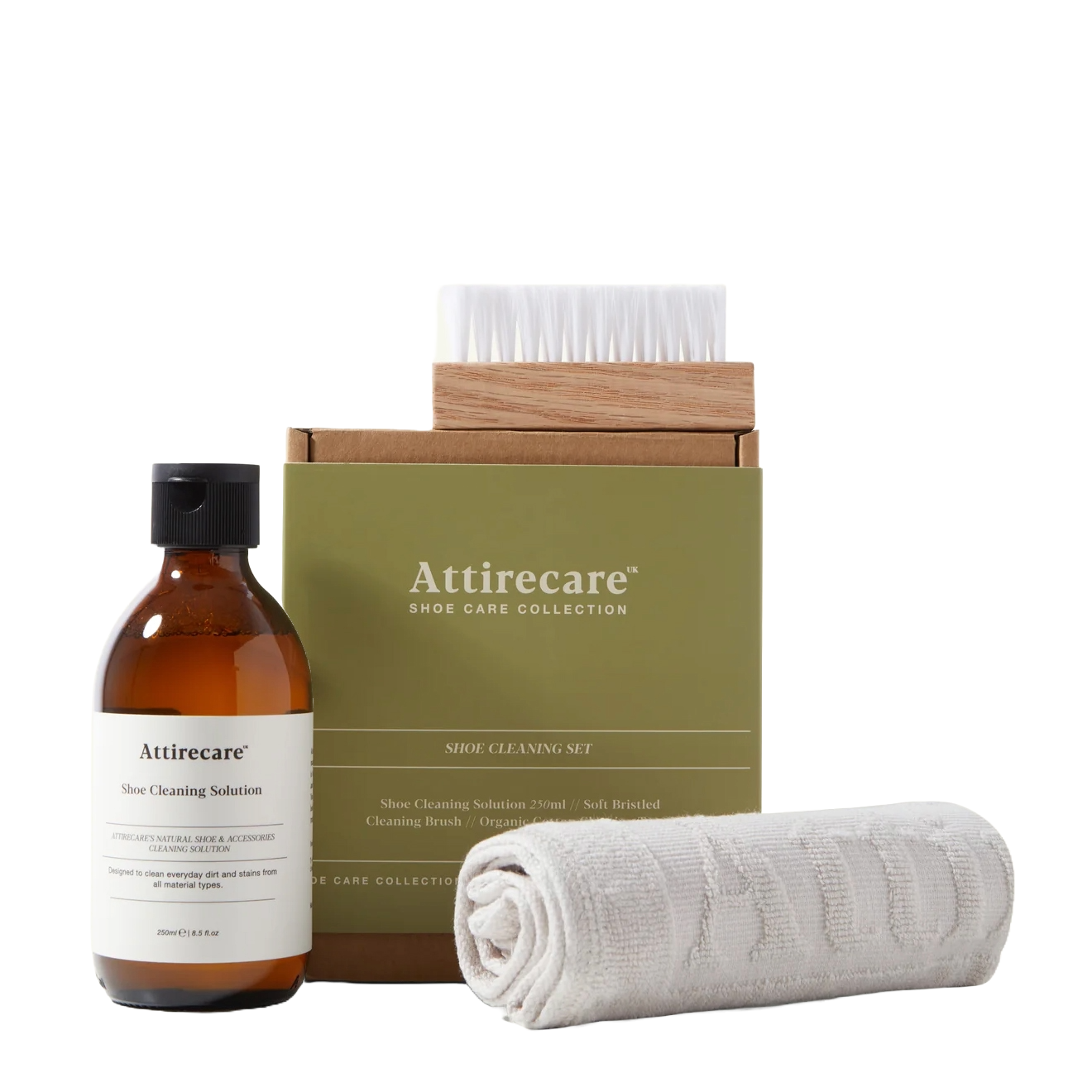 Attirecare Shoe Cleaning Set 250ml