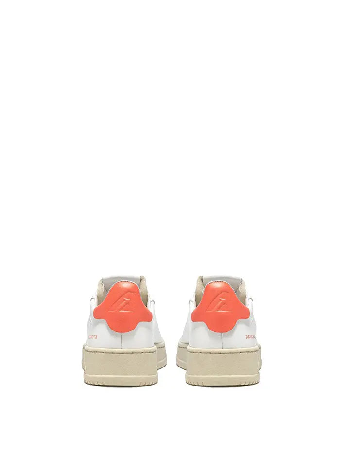 Autry Dallas Low Trainers White / Coral Autry