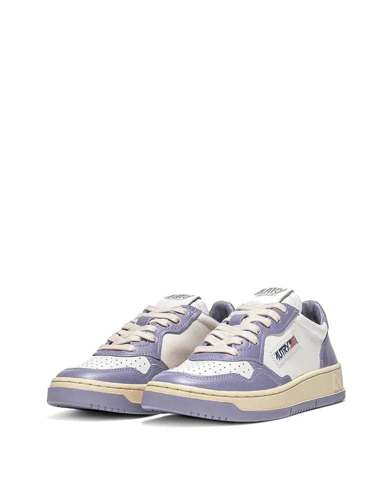 Autry Medalist Low Trainers White / Lavender Autry