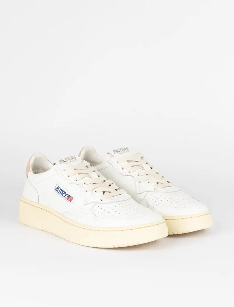 Autry Medalist Low Trainers White / Pink Autry