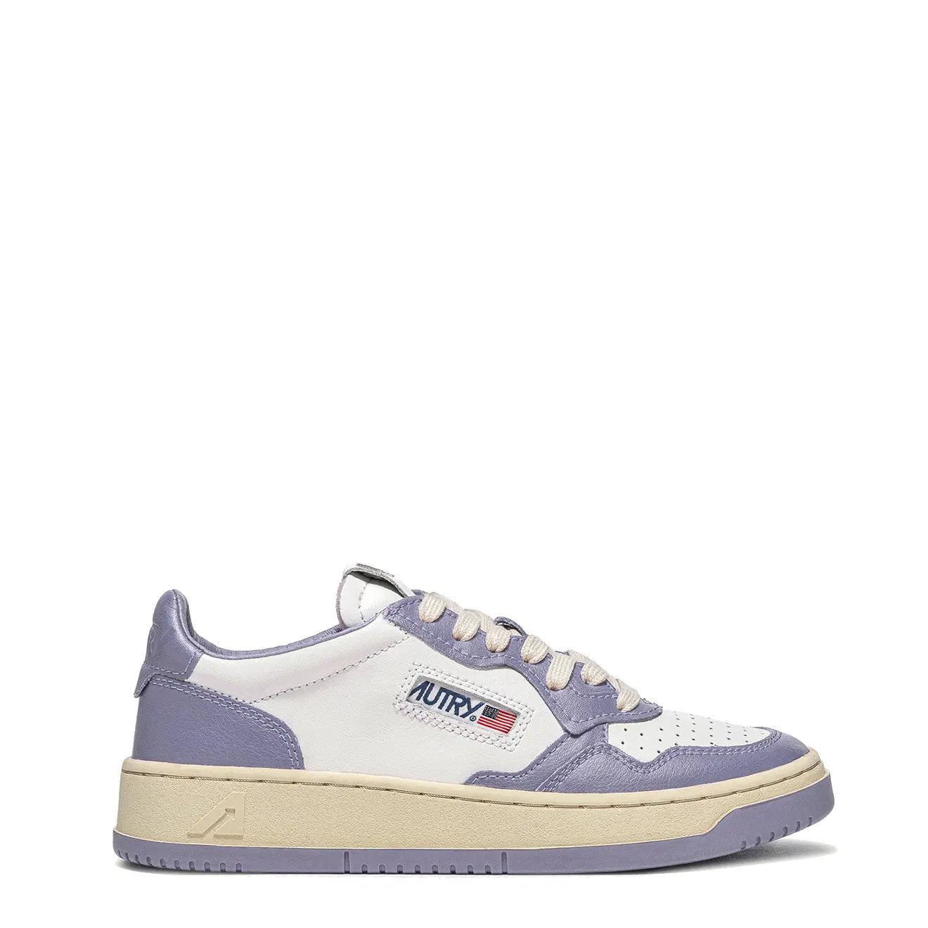 Autry Medalist Low Trainers White / Lavender