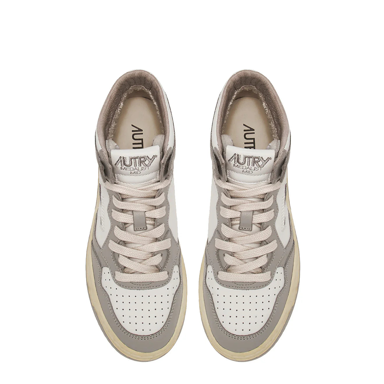 Autry Medalist Mid Trainers White / Vapour