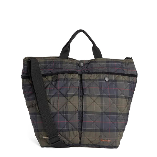 Barbour Tartan Liddesdale Tote Bag Shadow Classic Tartan